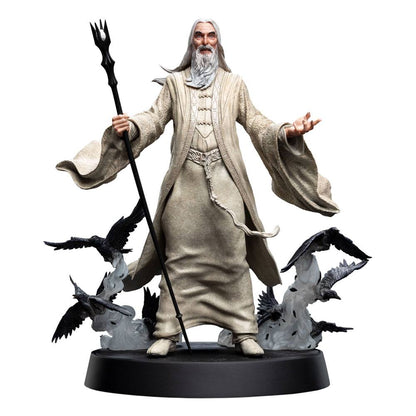 The Lord of the Rings Figures of Fandom PVC Statue Saruman the White 26 cm Weta Workshop