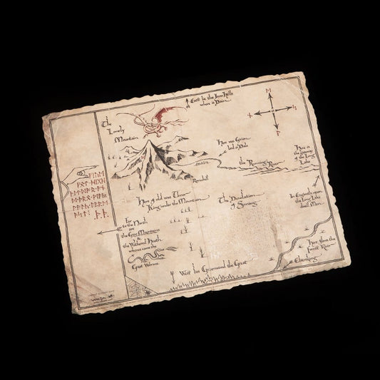 The Hobbit Art Print Thorin's Map 40 x 30 cm Weta Workshop