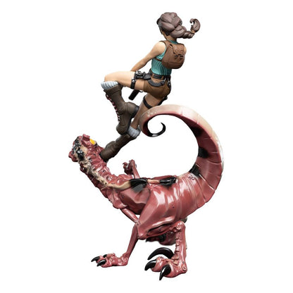 Tomb Raider Mini Epics Vinyl Figure Lara Croft & Raptor 24 cm Mini-figures