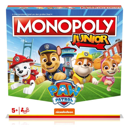 PAW Patrol Board Game Monopoly Junior *German Version*