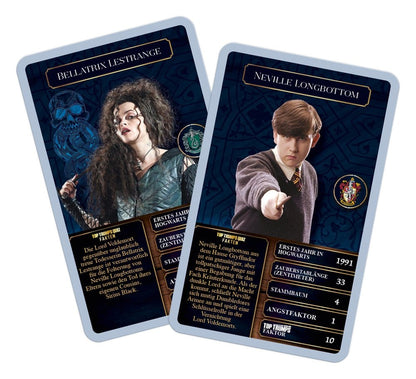 Harry Potter Card Game Top Trumps Witches and Wizards New Version *German Version*