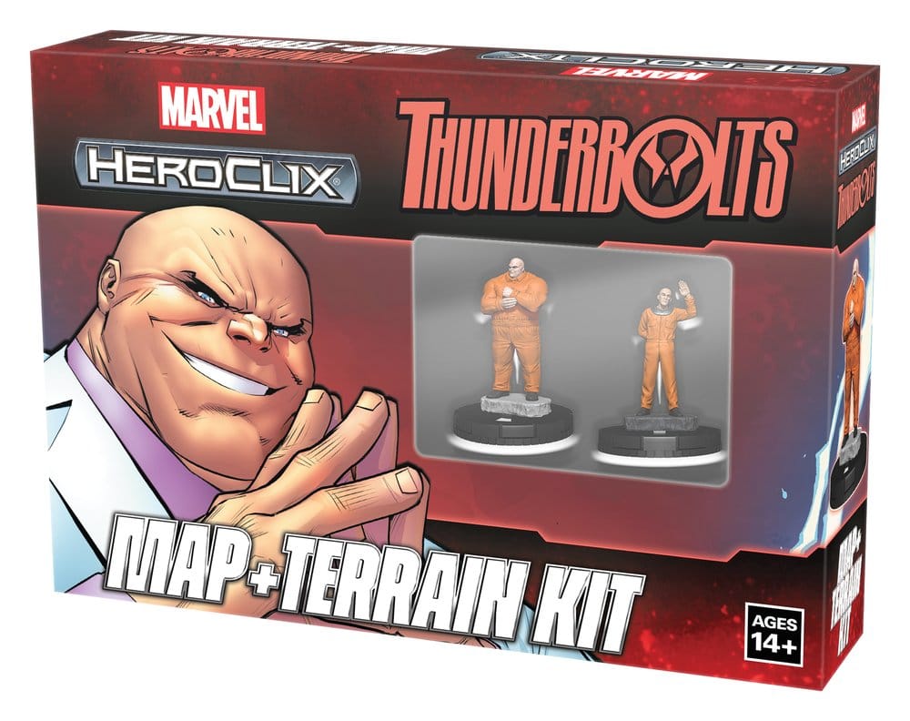 Marvel HeroClix: Thunderbolts Map and Terrain Kit Wizkids