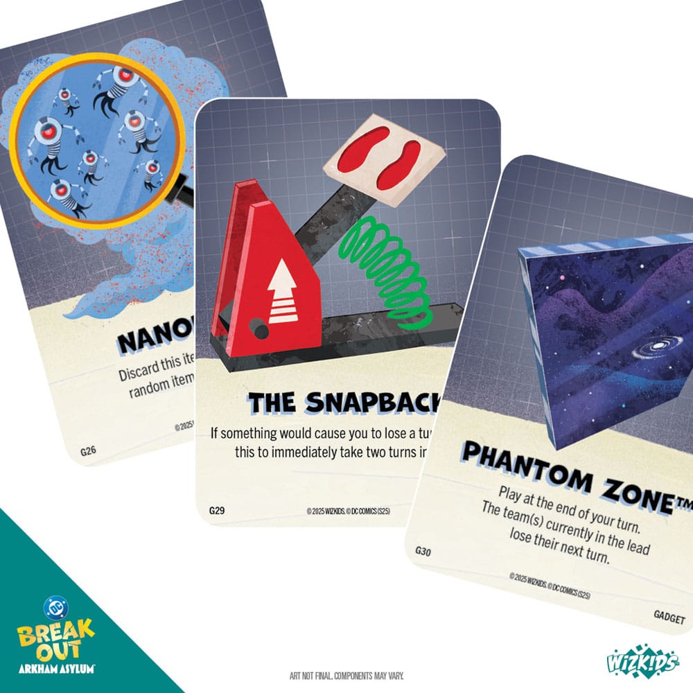 DC Breakout: Arkham Asylum Card Game *English Version* Wizkids