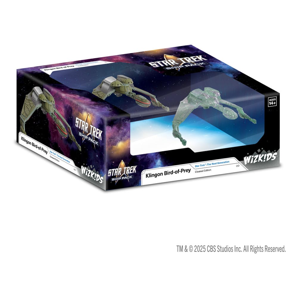 Star Trek: Into the Unknown Miniatures Bird-of-Prey Special Cloaked Edition *English Version* Miniature Gaming &