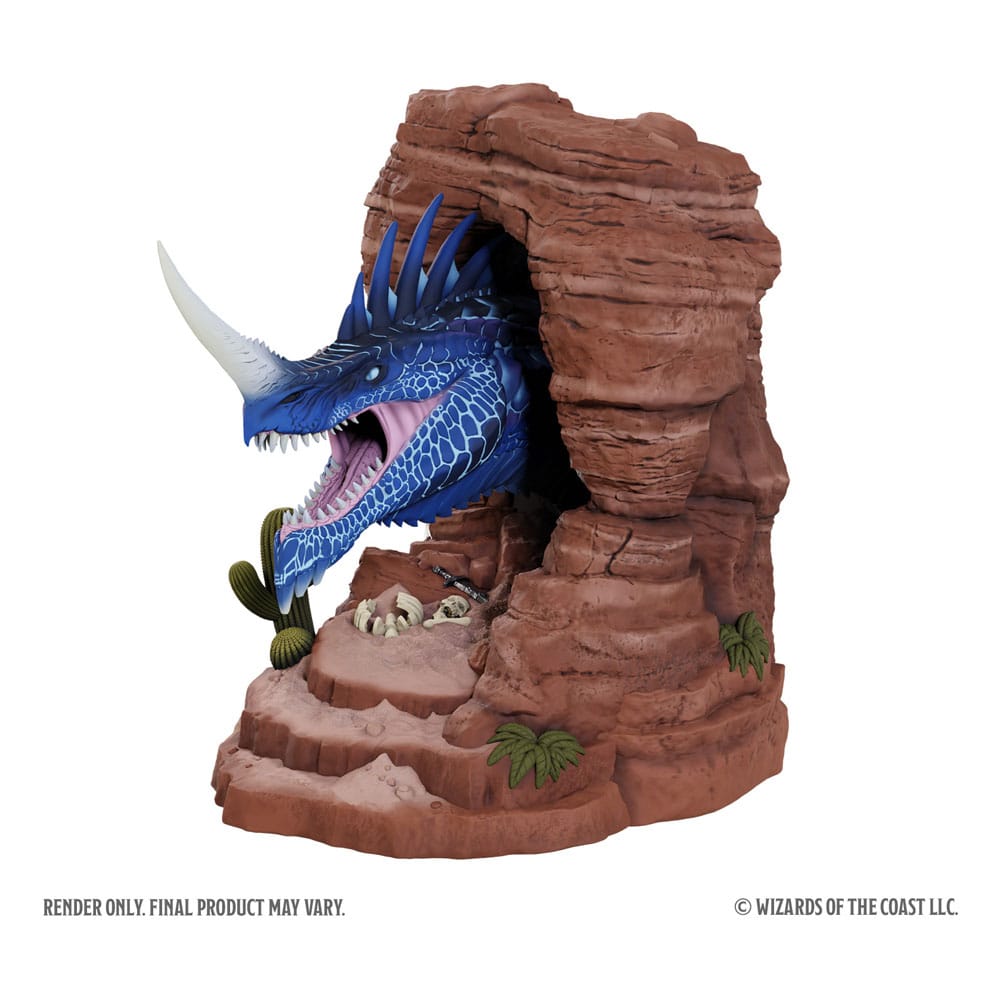 Dungeons & Dragons Bookends Blue Dragon 17 cm Wizkids