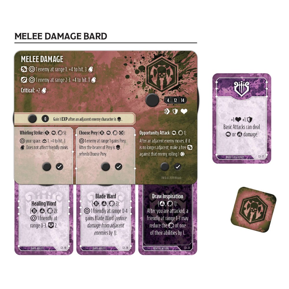 Dungeons & Dragons Game Expansion Onslaught Custom Character Kit Expansion *English Version* Wizkids