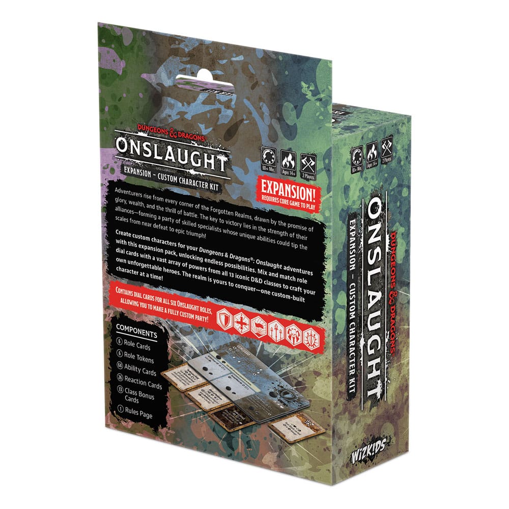 Dungeons & Dragons Game Expansion Onslaught Custom Character Kit Expansion *English Version* Wizkids