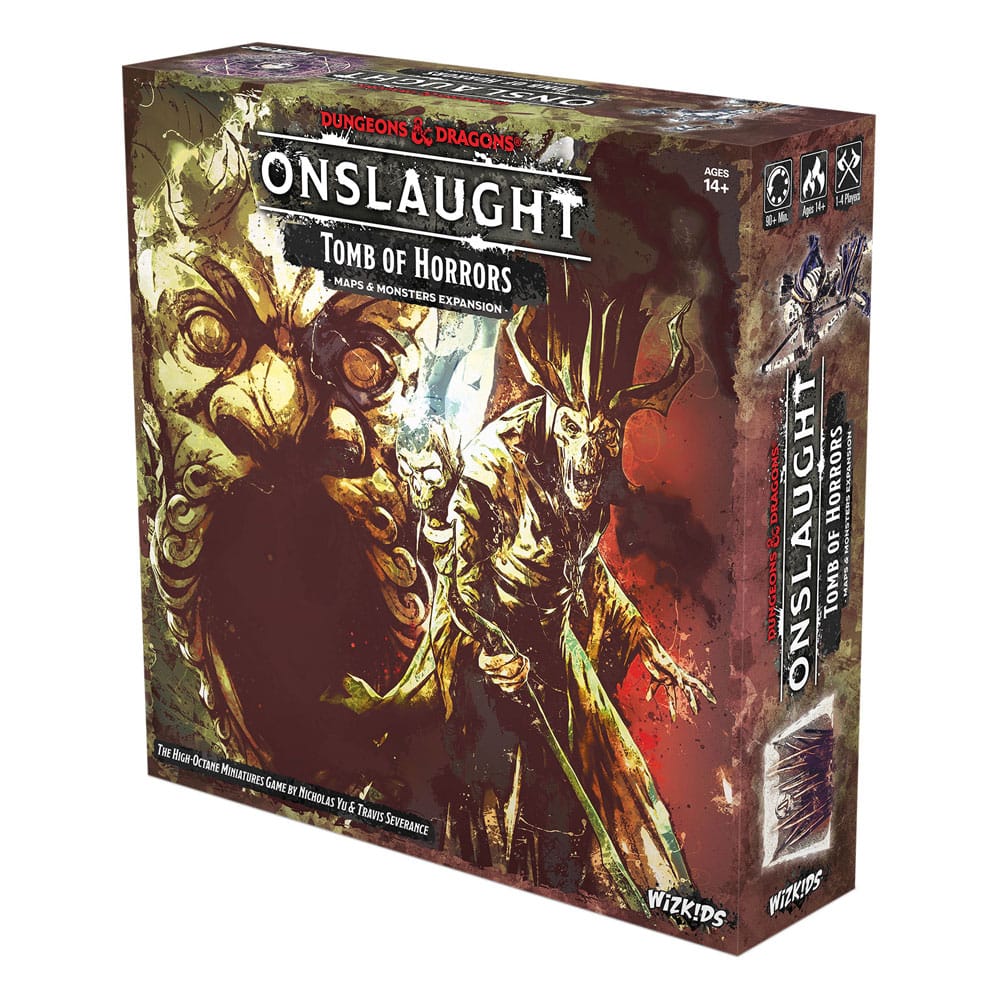 Dungeons & Dragons Game Expansion Onslaught Tomb of Horrors - Maps & Monsters Expansion *English Version* Wizkids