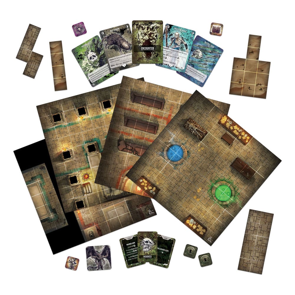 Dungeons & Dragons Game Expansion Onslaught Tomb of Horrors - Maps & Monsters Expansion *English Version* Wizkids