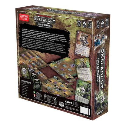 Dungeons & Dragons Game Expansion Onslaught Tomb of Horrors - Maps & Monsters Expansion *English Version* Wizkids