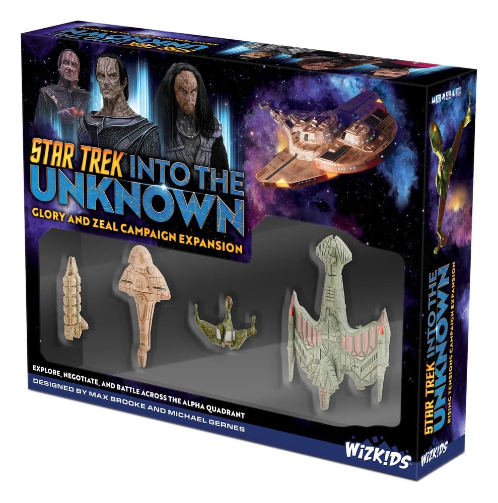 Star Trek: Into the Unknown Miniatures Game Expansion Glory and Zeal *English Version* Wizkids