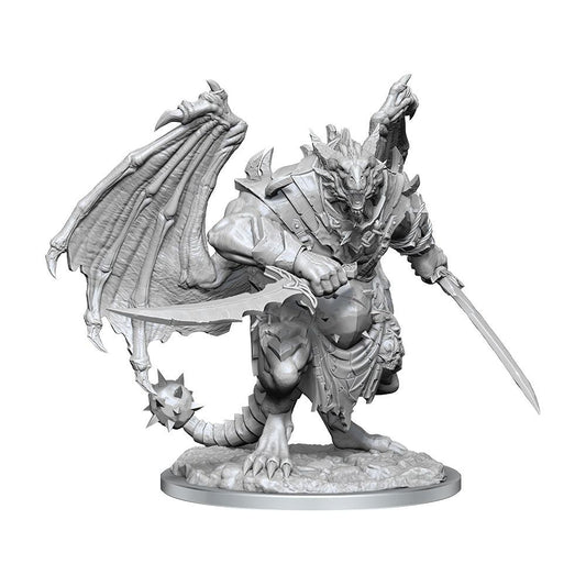 D&D Nolzur’s Marvelous Miniatures Unpainted Miniature Draconian Dreadnought Miniature Gaming & Tabletop
