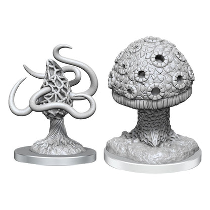 D&D Nolzur's Marvelous Miniatures Unpainted Miniatures 2-Pack Shrieker & Violet Fungus Wizkids