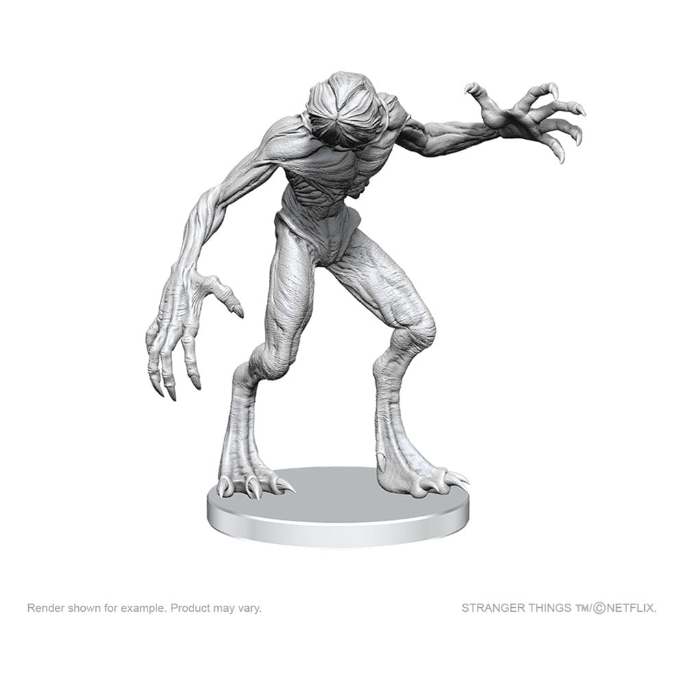 Stranger Things Unpainted Miniatures Demogorgons Wizkids