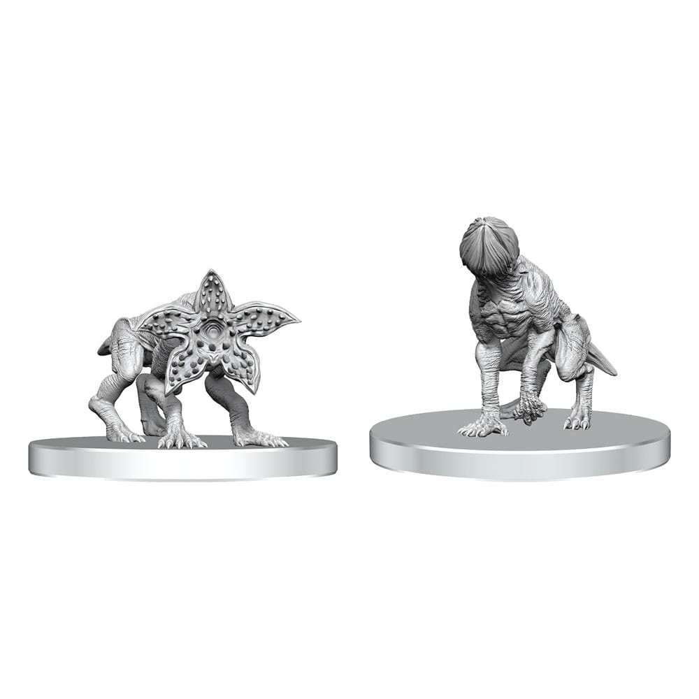 Stranger Things Unpainted Miniatures Demodogs Miniature Gaming & Tabletop