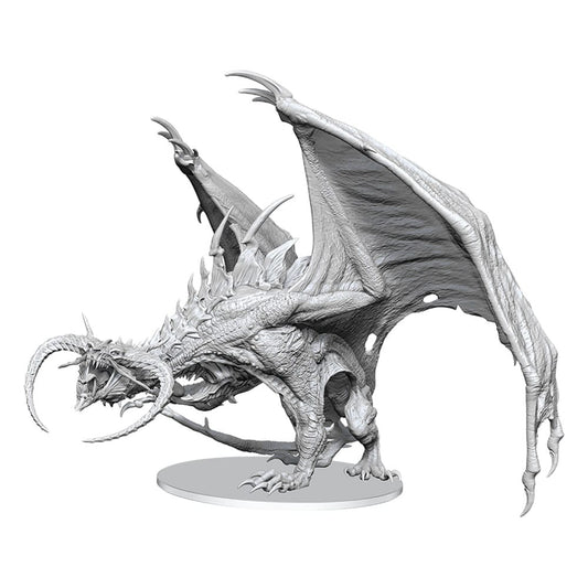 Pathfinder Deep Cuts Unpainted Boxed Miniature Diabolic Dragon Miniature Gaming