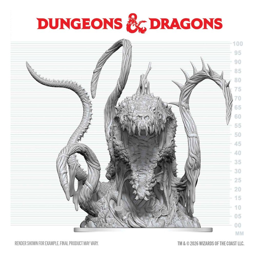 D&D Nolzur's Marvelous Miniatures Mini Figure Spore of Moander 15 cm