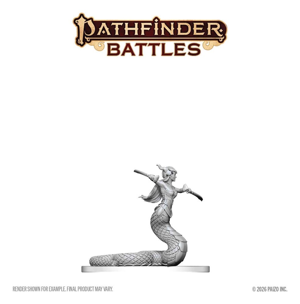 Pathfinder Battles Deep Cuts Unpainted Miniature Lamia Matriarch 13 cm