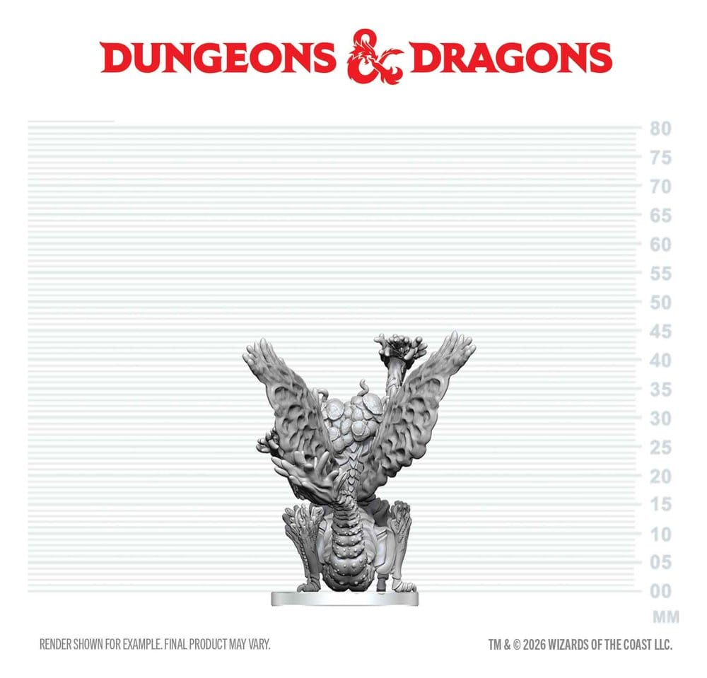 Dungeons & Dragons Nolzur's Marvelous Miniatures Unpainted Miniature Mi-Go 14 cm