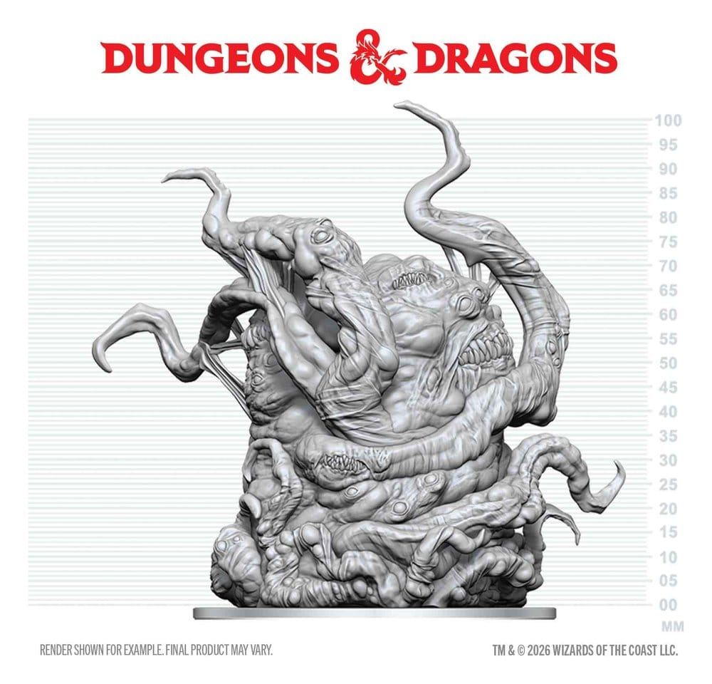 Dungeons & Dragons Nolzur's Marvelous Miniatures Unpainted Miniature Shoggoth 20 cm