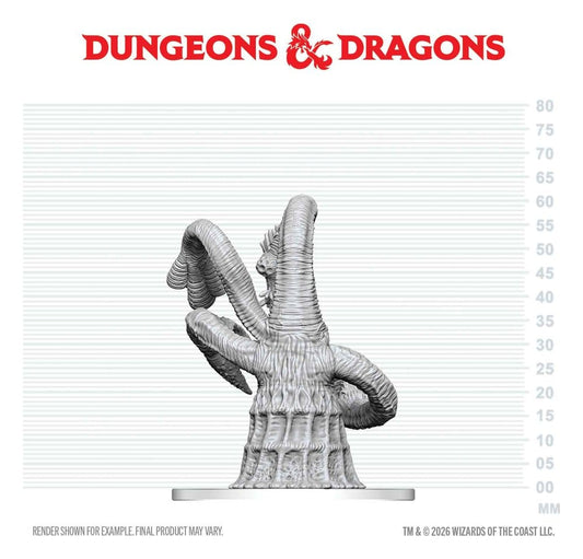 Dungeons & Dragons Nolzur's Marvelous Miniatures Unpainted Miniature Yithian 14 cm