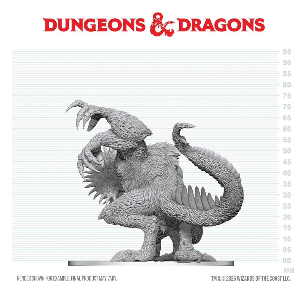 Dungeons & Dragons Nolzur's Marvelous Miniatures Unpainted Miniature Gug 20 cm