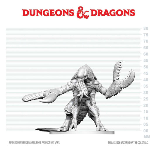 D&D Nolzur's Marvelous Miniatures Mini Figure Chuul 6 cm