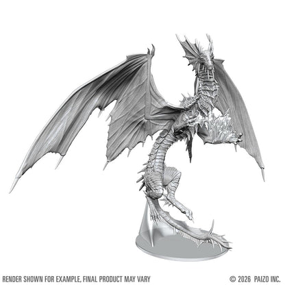Pathfinder Deep Cuts Unpainted Boxed Miniature Adult Mirage Dragon 23 cm Wizkids