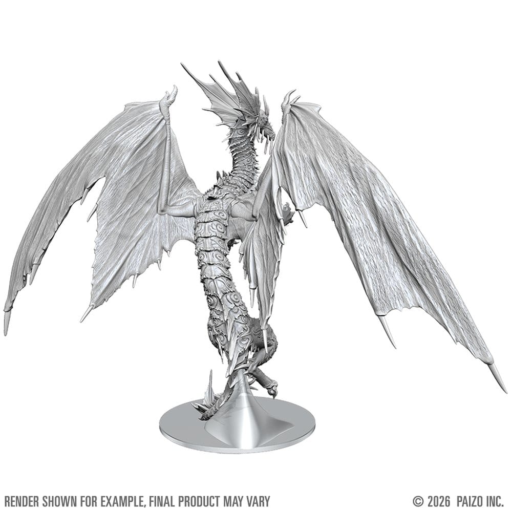 Pathfinder Deep Cuts Unpainted Boxed Miniature Adult Mirage Dragon 23 cm Wizkids