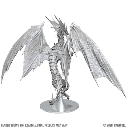 Pathfinder Deep Cuts Unpainted Boxed Miniature Adult Mirage Dragon 23 cm Wizkids