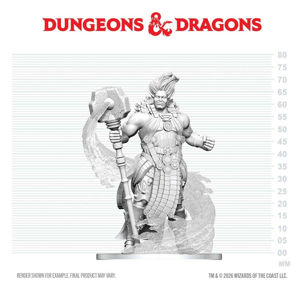 D&D Nolzur's Marvelous Miniatures Mini Figure Dao 6 cm