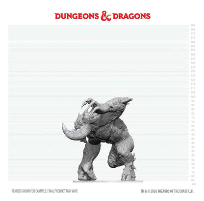 D&D Nolzur's Marvelous Miniatures Unpainted Boxed Miniature Goristro 15 cm