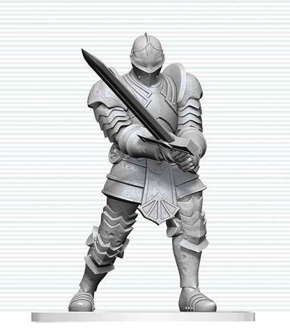 Dungeons & Dragons Nolzur's Marvelous Miniatures Unpainted Miniature Red Knight Guardian Golem 14 cm