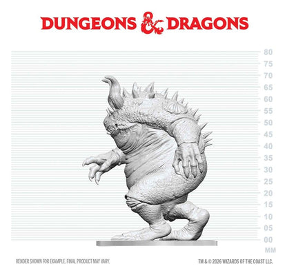 Dungeons & Dragons Nolzur's Marvelous Miniatures Unpainted Miniature Hezrou 17 cm