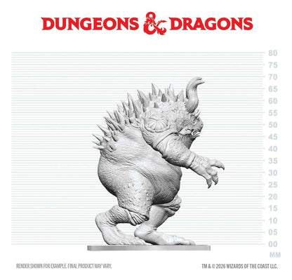 Dungeons & Dragons Nolzur's Marvelous Miniatures Unpainted Miniature Hezrou 17 cm