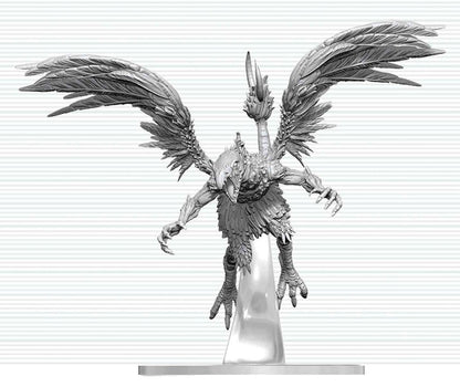 Dungeons & Dragons Nolzur's Marvelous Miniatures Unpainted Miniature Vrock 17 cm