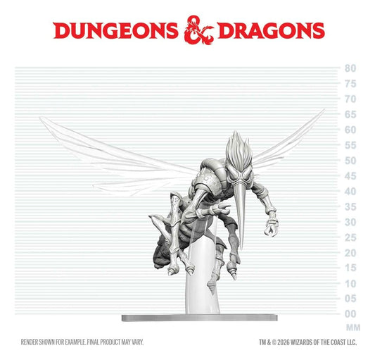 Dungeons & Dragons Nolzur's Marvelous Miniatures Unpainted Miniature Chasme 17 cm