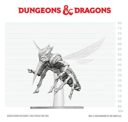 Dungeons & Dragons Nolzur's Marvelous Miniatures Unpainted Miniature Chasme 17 cm
