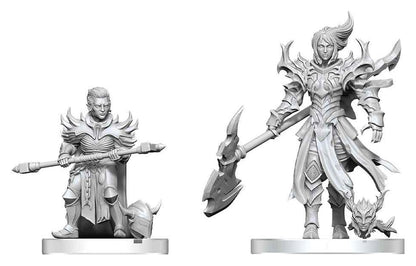 Pathfinder Battles Deep Cuts Unpainted Miniature Pyre & Godclaw Hellknights 14 cm
