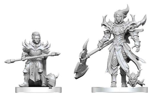Pathfinder Battles Deep Cuts Unpainted Miniature Pyre & Godclaw Hellknights 14 cm
