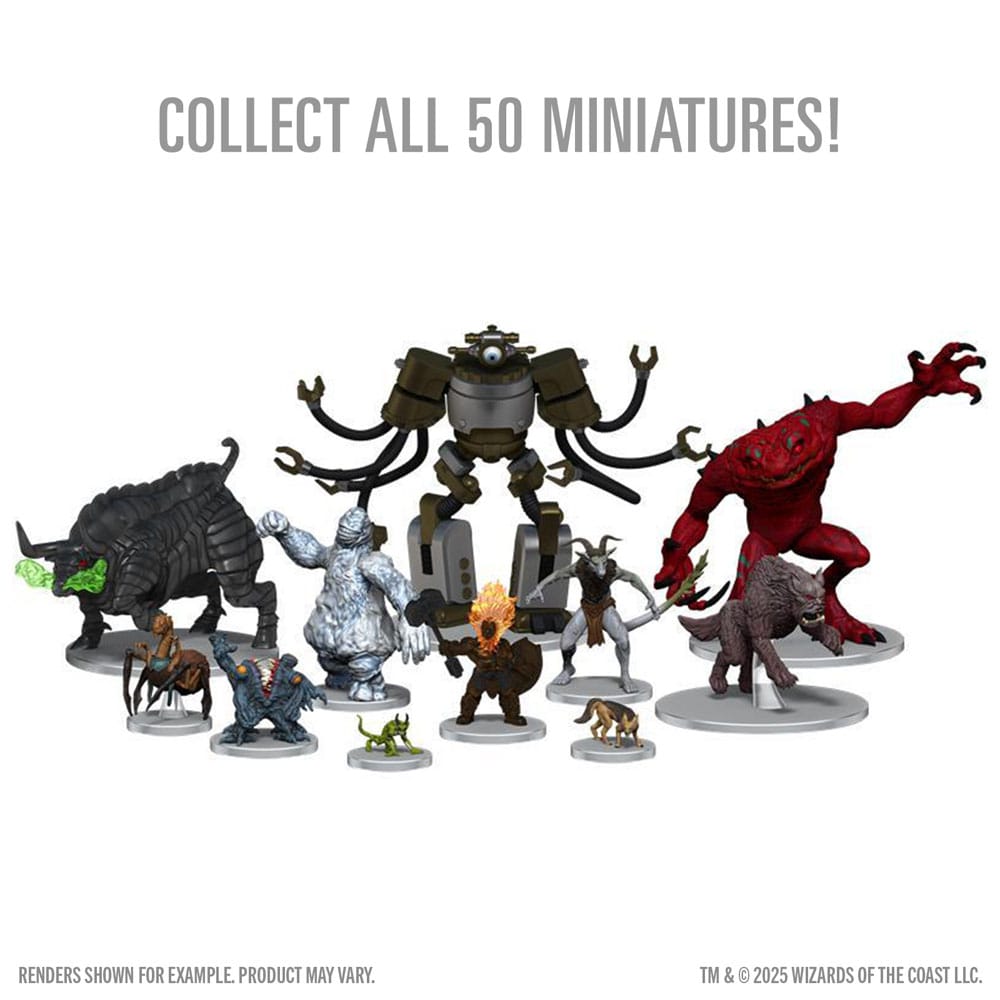D&D Icons of the Realms: Monster Menagerie Revisited Booster Brick (10) - FanofThings.co.uk