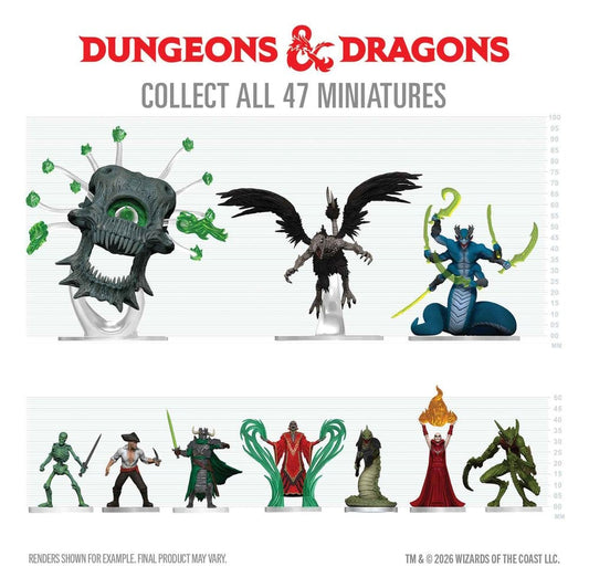 D&D Icons of the Realms: Arcana Unleashed: Deadfall Booster Brick (10)