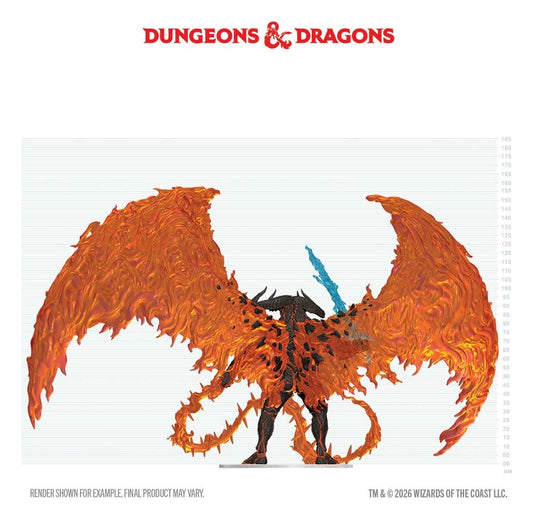 D&D Icons of the Realms Boxed prepainted Miniatures Balor 20 cm
