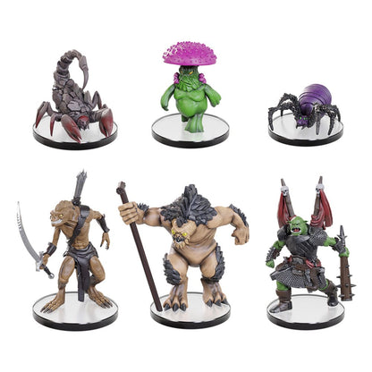 Pathfinder Battles pre-painted Miniatures 6-Pack Cave Lurkers Boxed Set Miniature Gaming & Tabletop