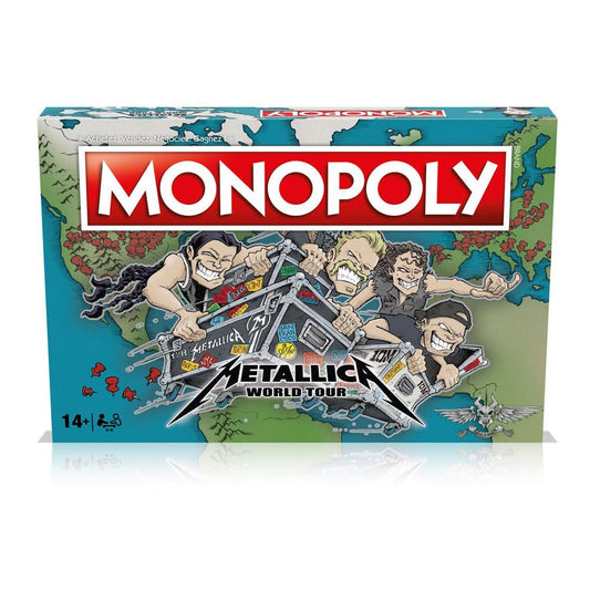 Metallica Monopoly Metallica World Tour Winning Moves