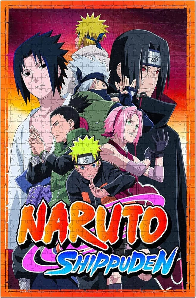 Naruto Jigsaw Puzzle Ninjas of Konoha (500 pieces)