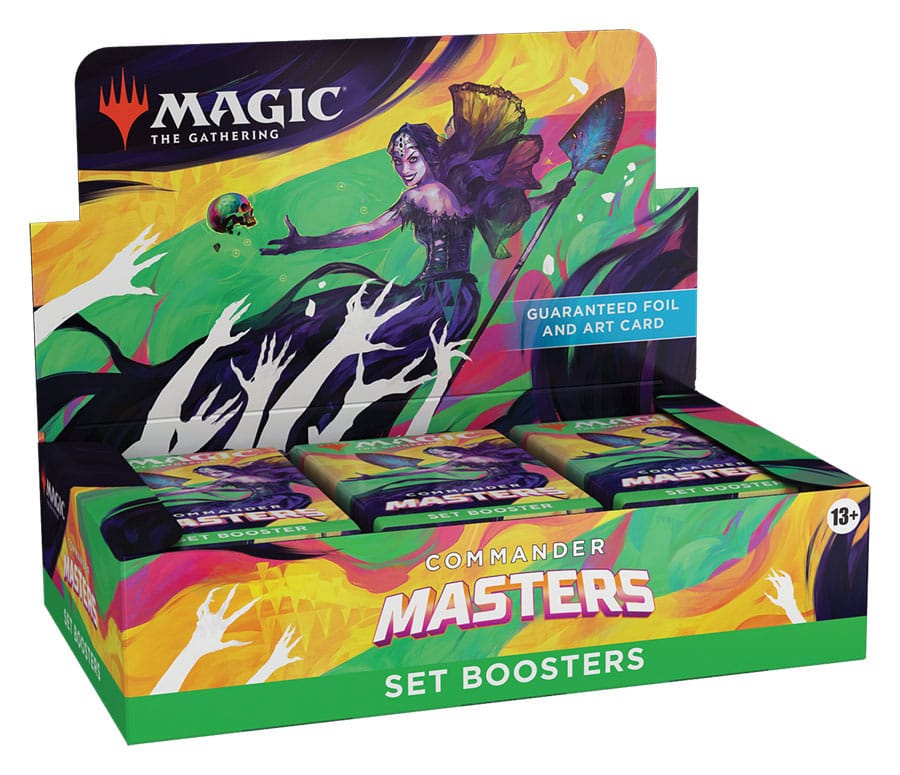 Magic the Gathering Commander Masters Set Booster Display (24) english Trading cards