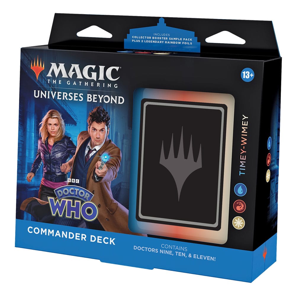 Magic the Gathering Universes Beyond: Doctor Who Commander Decks Display (4) english Trading cards