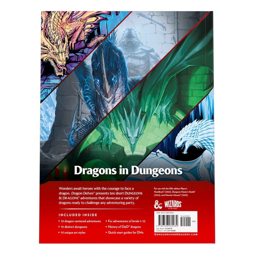 Dungeons & Dragons RPG Dragon Delves: An Adventure Anthology english Board games and accessories