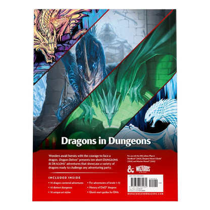 Dungeons & Dragons RPG Dragon Delves: An Adventure Anthology english Board games and accessories